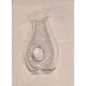 Wine Carafe Decanter with Donut Hole Center made in Poland